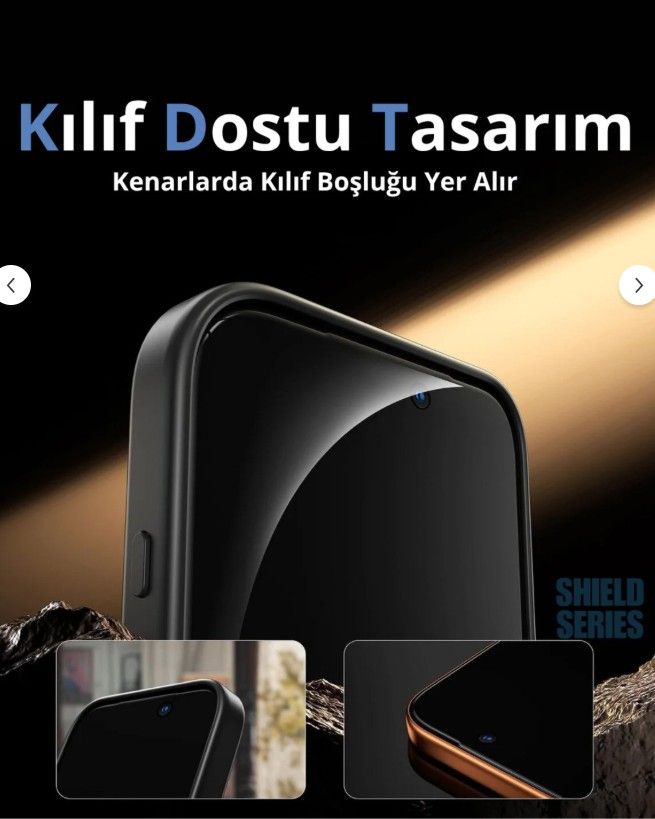 Shield Hayalet Iphone 17 Pro Max Uyumlu Hayalet Esd Anti Statik Temperli Cam Ekran Koruyucu P - %31.7 İndirim